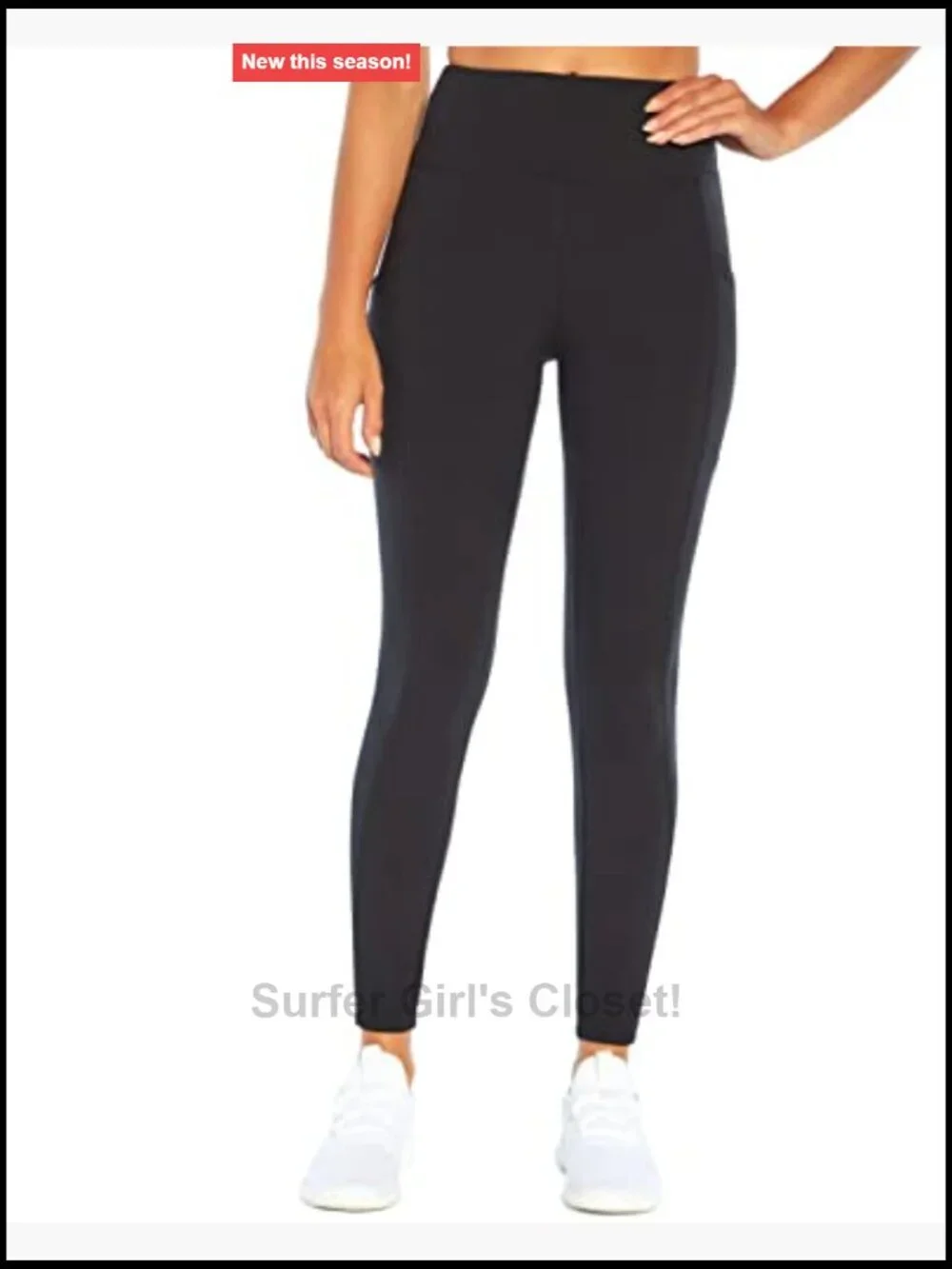 High Rise Tummy Control Legging with Pockets 27